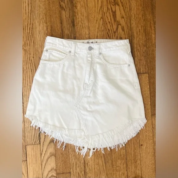 We the Free Denim Skirt - Picture 1 of 6